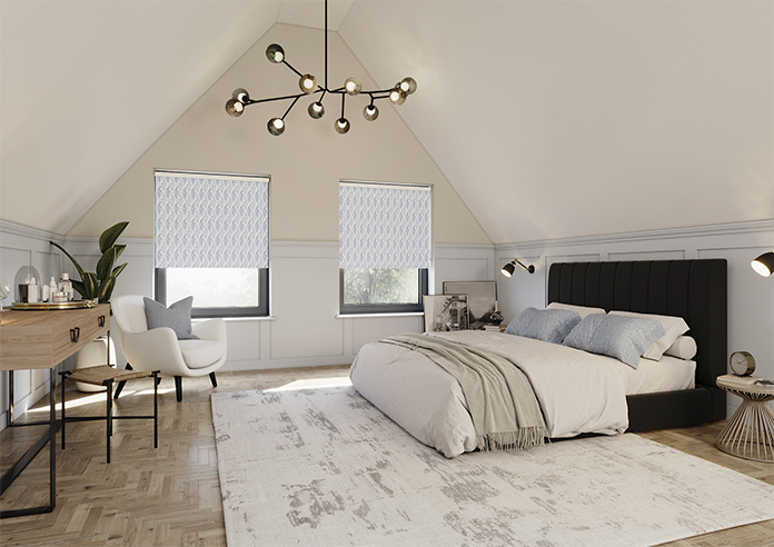 Wollerton, Regal Blue - Twist&Fit Roller Blind - Image 7